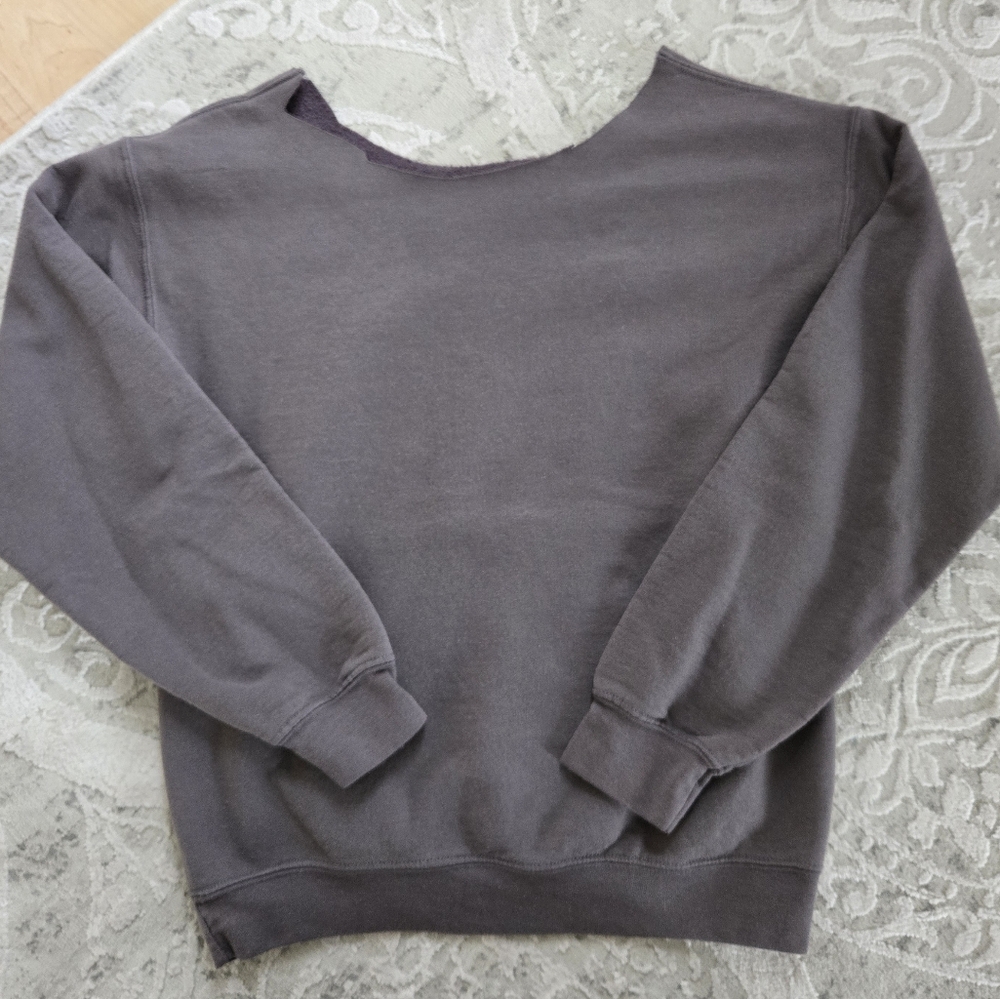 Gray Buffalo Bills Mafia Table Breaking Sweatshirt - Picture 7 of 7